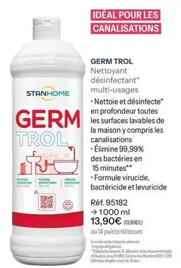 Stanhome Stanhome - germ trol offre