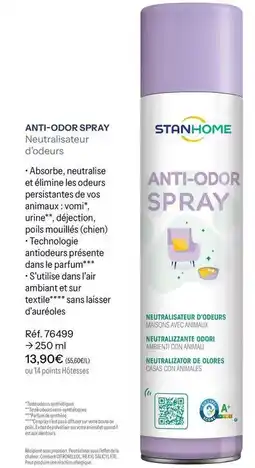 Stanhome Stanhome - anti-odo spray offre