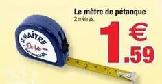 Bazarland Le mètre de pétanque offre