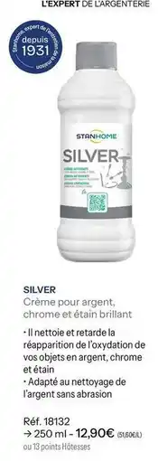 Stanhome Stanhome - silver offre