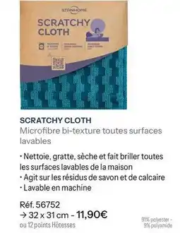 Stanhome Stanhome - scratchy cloth offre