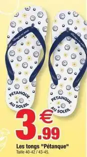 Bazarland Les tons pétanque offre