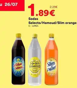 Hmarket Sodas offre