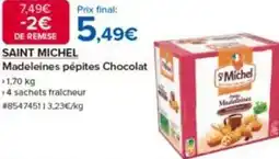 Costco St michel - madeleines pepites chocolat offre