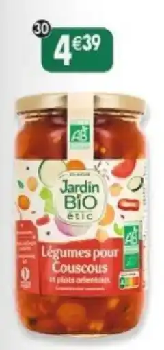 Maximo Jardin BIO étic Légumes pour Couscous offre