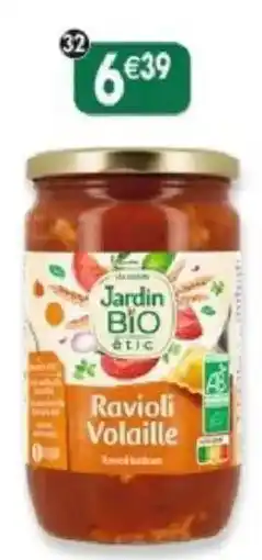 Maximo Jardin BIO Ravioli Volaille offre