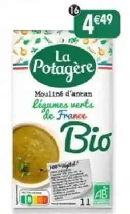 Maximo La Potagère Mouliné d'antan légumes verts de France Bio offre