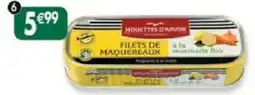 Maximo MOUETTES D'ARVOR Filets de Maquereaux offre