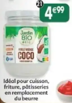 Maximo Jardin BIO Huile végétale coco offre