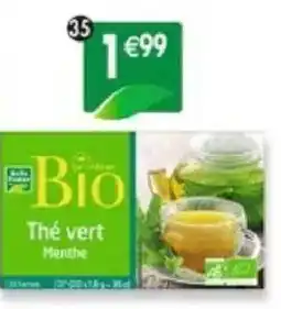 Maximo BIO Thé vert Menthe offre