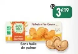 Maximo Jardin Bio Paumiers Pur Beurre offre