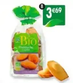 Maximo Bio Madeleines offre