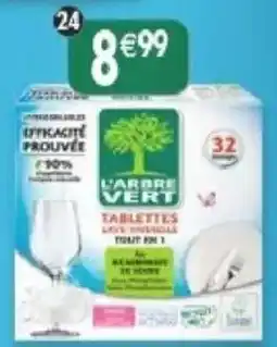 Maximo L'ARBRE VERT TABLETTES LAVAGE offre