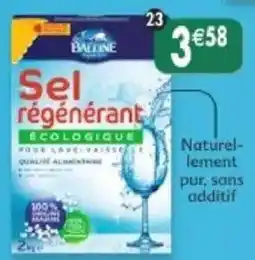 Maximo BALLINE Sel régénérant offre