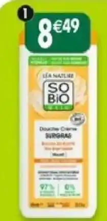 Maximo SO BIO Douches-Crème SURGRAS offre