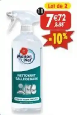 Maximo Maison Net NETTOYANT SALLE DE BAIN offre
