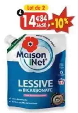 Maximo Maison Net Lessive au bicarbonate offre
