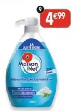 Maximo Maison Net Vaisselle Gel Concentré offre