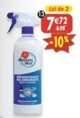 Maximo Maison Net Dégraissant bicarbonate offre