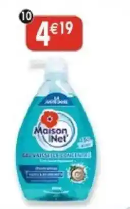 Maximo Maison Net Gel vaisselle concentré offre