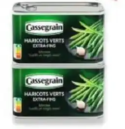 Maximo Cassegrain Haricots verts extra-fins offre