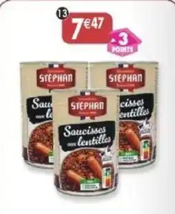 Maximo STEPHAN Saucisses aux lentilles offre