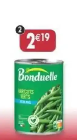 Maximo Bonduelle Haricots verts offre