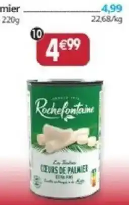 Maximo Rochefontaine Cœurs de palmier offre