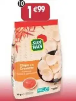 Maximo Suzi Wan Chips a la crevette offre
