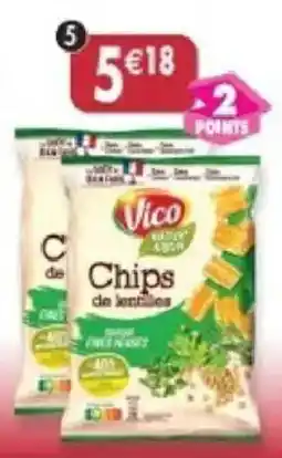 Maximo Lot de 2 sachets de chips de lentilles offre