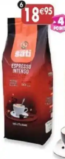 Maximo Sati cafe grains espresso intenso offre