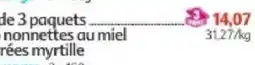 Maximo nonnettes au miel offre