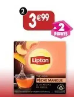Maximo Lipton noir pêche mangue offre
