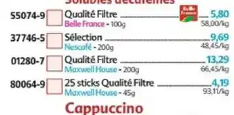 Maximo Belle France Qualité Filtre offre