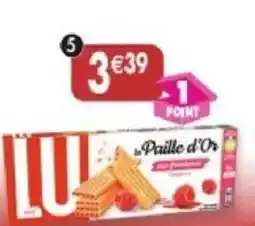 Maximo LU Paille d'Or framboises offre