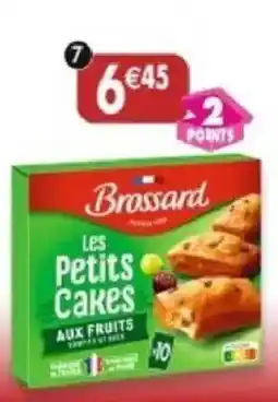 Maximo Brossard 10 mini cakes aux fruits offre