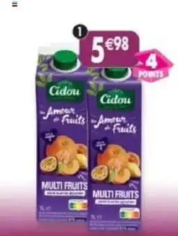 Maximo Lot de 2 briques de nectar multifruits sans sucres ajoutes offre