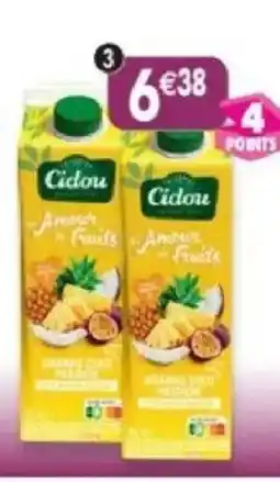Maximo Cidou Lot de 2 briques de nectar d'ananas-coco-passion offre