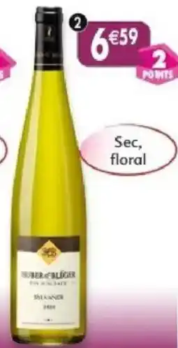 Maximo Huber & Bliger Sylvaner offre