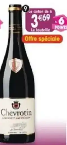 Maximo Chevrotin cabernet sauvignon VCE offre