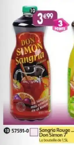 Maximo Don Simon Sangria Rouge offre