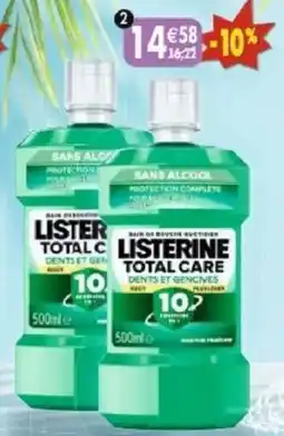 Maximo Listerine Total Care offre