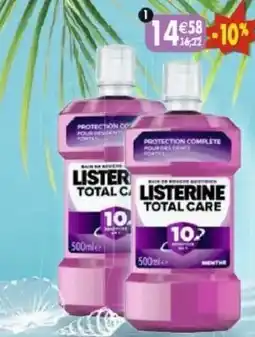 Maximo Listerine Total Care offre
