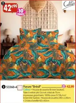 Maximo Calitex Parure "Brésil" offre