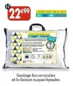 Maximo LINGE DES FAMILLES L'ERGONOMIQUE offre