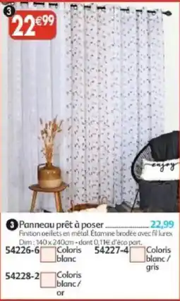 Maximo Panneau prêt à poser. offre