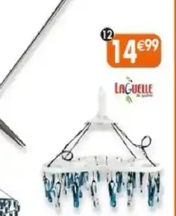Maximo Séchoir à suspendre. avec 30 pinces bi-matière antiglissantes offre
