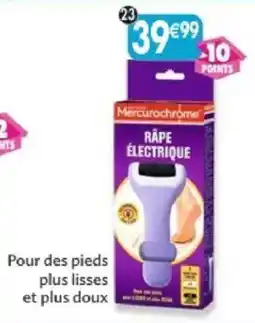 Maximo Mercurochrome Râpe Électrique offre