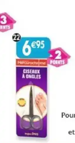 Maximo Mercurochrome Ciseaux à ongles offre