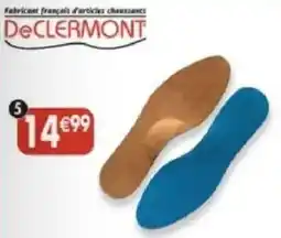 Maximo DeCLERMONT semelles offre